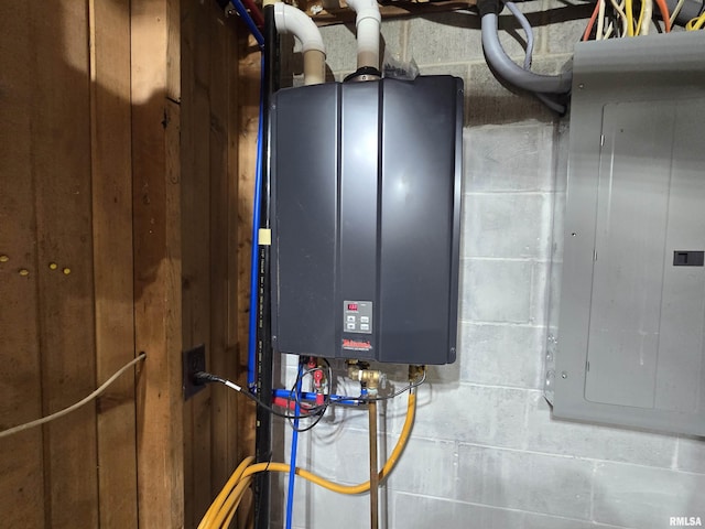 utilities with electric panel