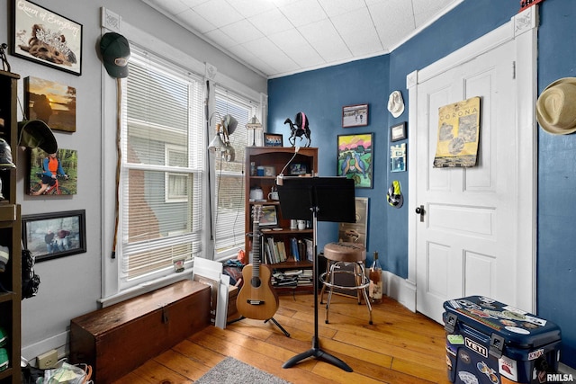 1122 N Broad St, Galesburg, IL 61401 - home office with hardwood / wood-style flooring