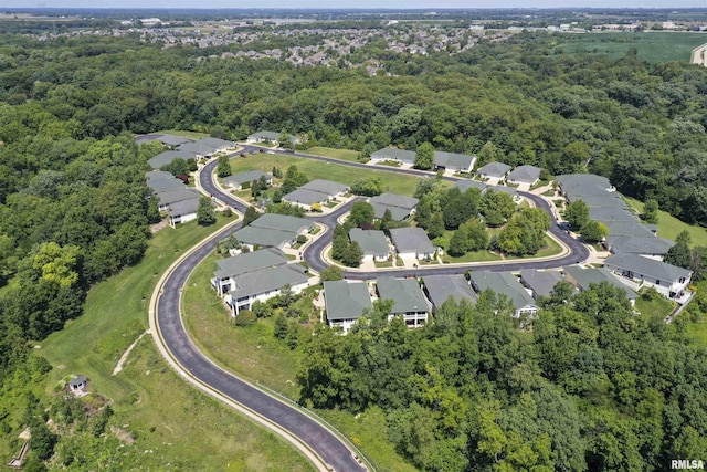 5727 W Woodbriar Ln, Peoria, IL 61615 - aerial overview of property's location featuring nearby suburban area
