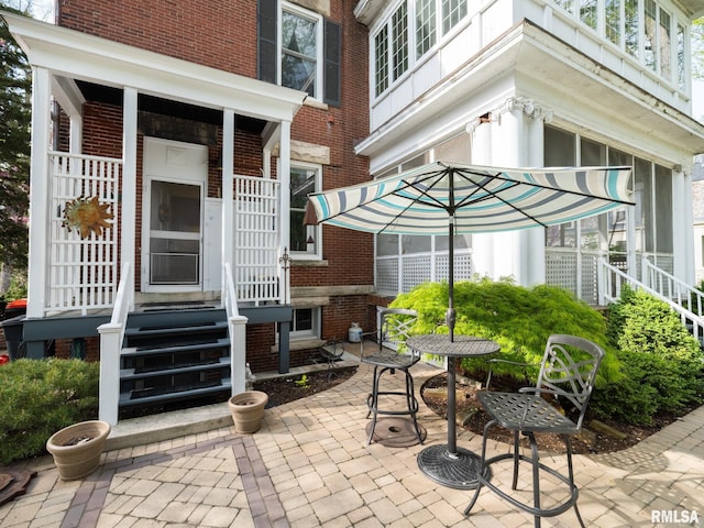 view of patio / terrace