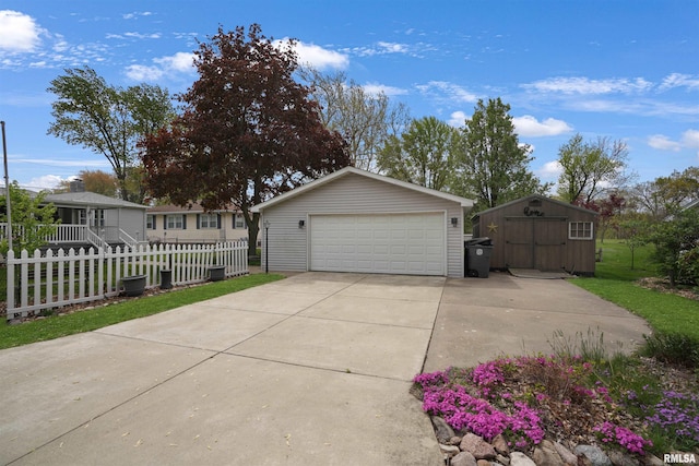 exterior space with fence