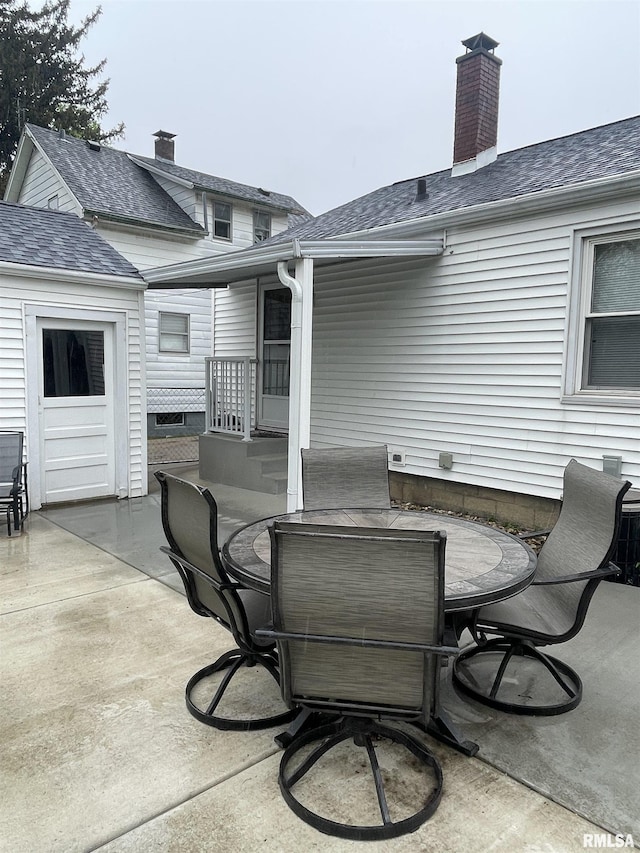 view of patio / terrace with outdoor dining space