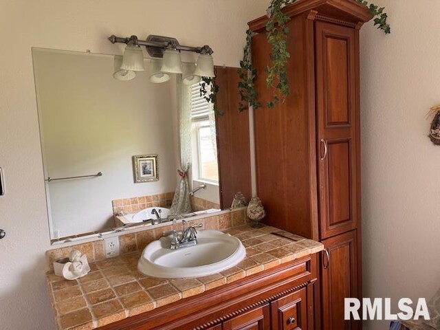 24211 N Carver Rd, Canton, IL 61520 - bathroom with vanity