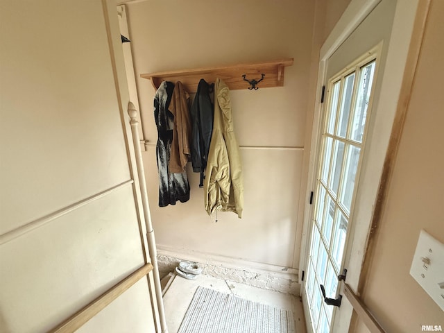view of mudroom
