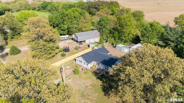 aerial view