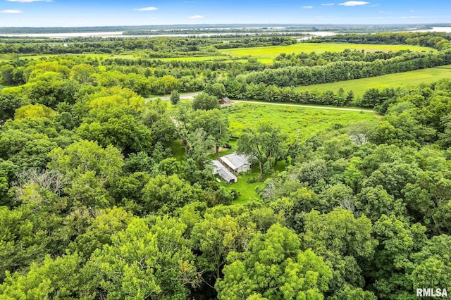 21016 N US Highway 24, Canton, IL 61520 - birds eye view of property with a rural view
