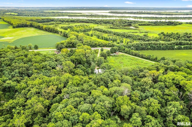 21016 N US Highway 24, Canton, IL 61520 - birds eye view of property with a water view