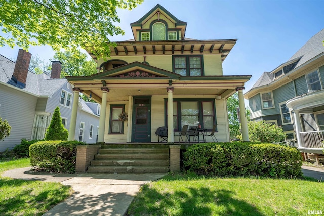 1624 W Barker Ave, Peoria, IL 61606 - view of front of house featuring a porch