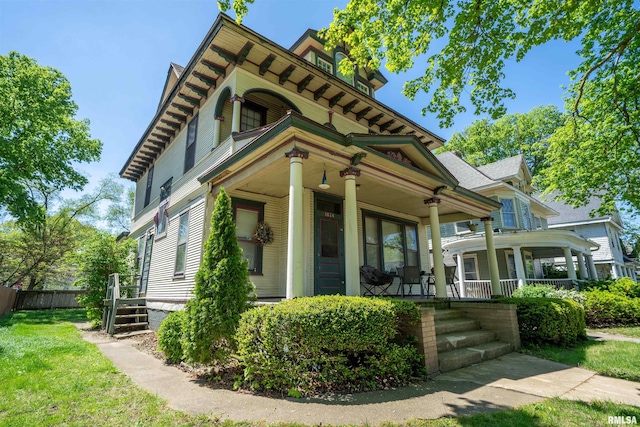 1624 W Barker Ave, Peoria, IL 61606 - view of front of home with a porch