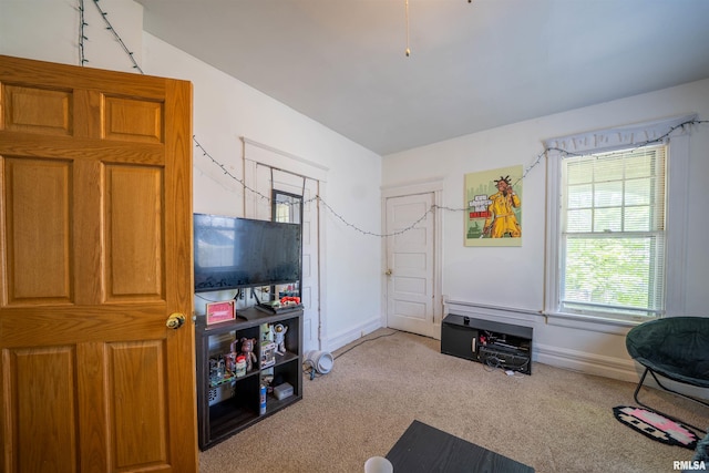 1624 W Barker Ave, Peoria, IL 61606 - game room featuring carpet and baseboards