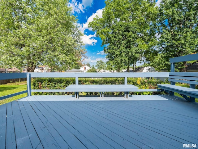 106 N 5th St, Dunlap, IL 61525 - view of wooden deck