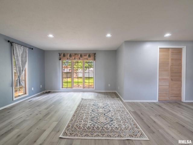 106 N 5th St, Dunlap, IL 61525 - spare room featuring recessed lighting and wood finished floors