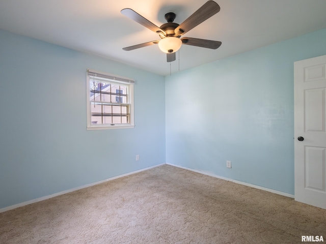 106 N 5th St, Dunlap, IL 61525 - empty room featuring carpet and a ceiling fan