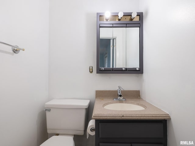 106 N 5th St, Dunlap, IL 61525 - half bathroom with vanity and toilet