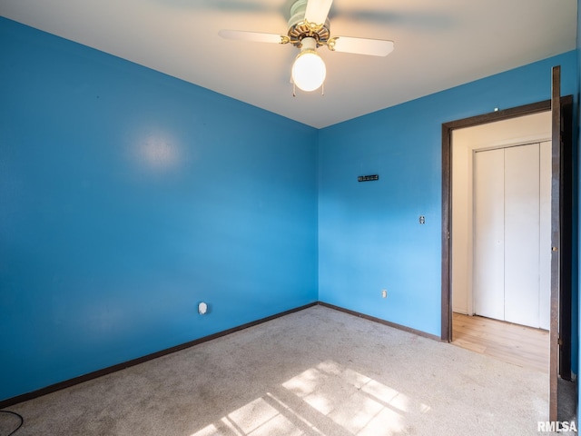 106 N 5th St, Dunlap, IL 61525 - unfurnished room with carpet floors and ceiling fan