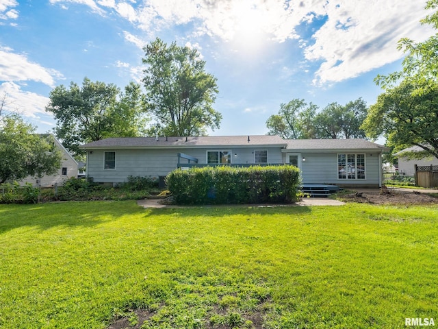 106 N 5th St, Dunlap, IL 61525 - rear view of property