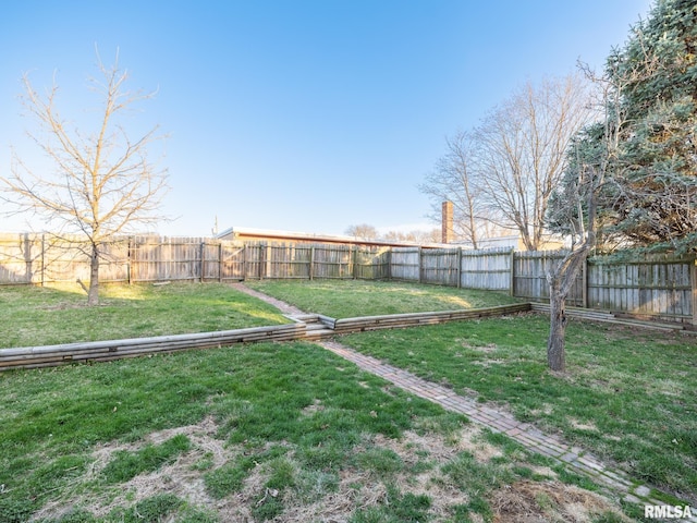 view of yard