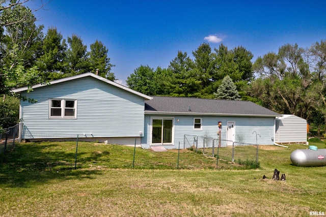 view of rear view of house