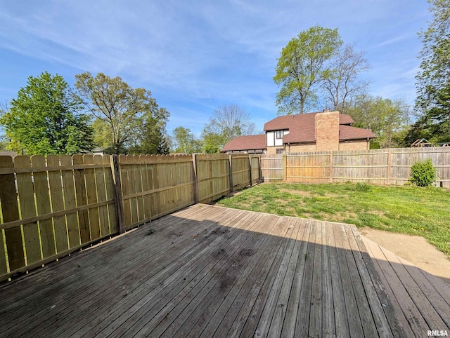 view of deck
