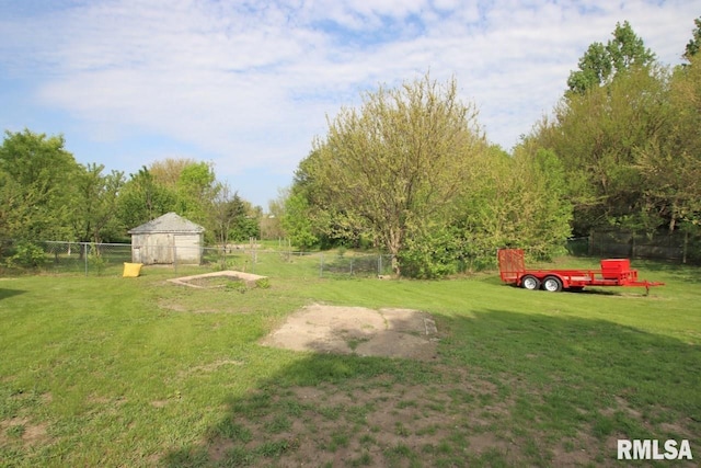 102 2nd St, Camp Grove, IL 61424 - view of yard
