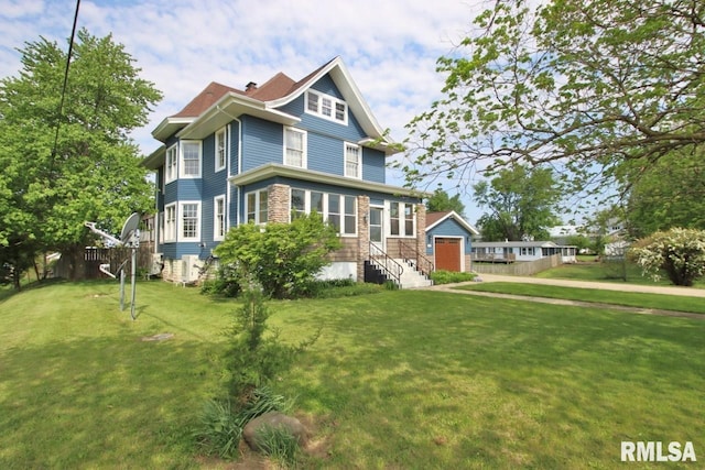 102 2nd St, Camp Grove, IL 61424 - view of front facade featuring entry steps