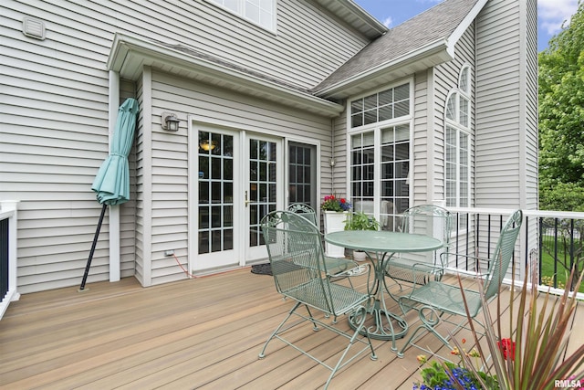 11506 N Bristol Dr, Dunlap, IL 61525 - deck with outdoor dining area