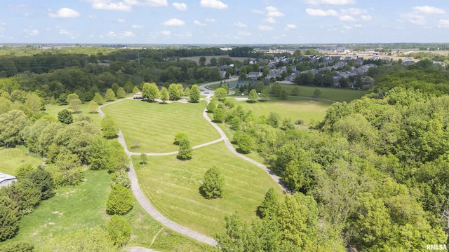 aerial view of property and surrounding area