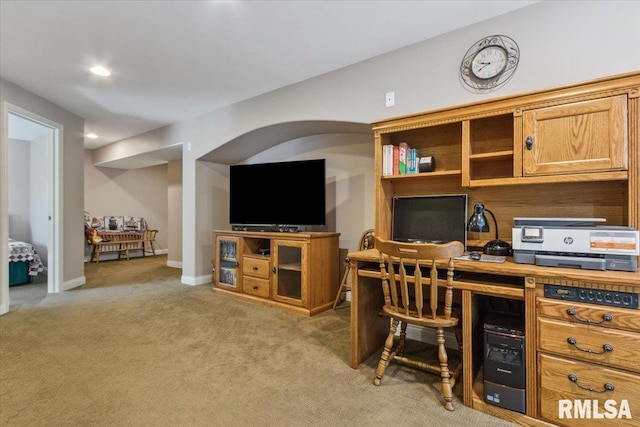 2512 Stonehenge Ct Unit 7Ashv, Peoria, IL 61615 - home office featuring light colored carpet