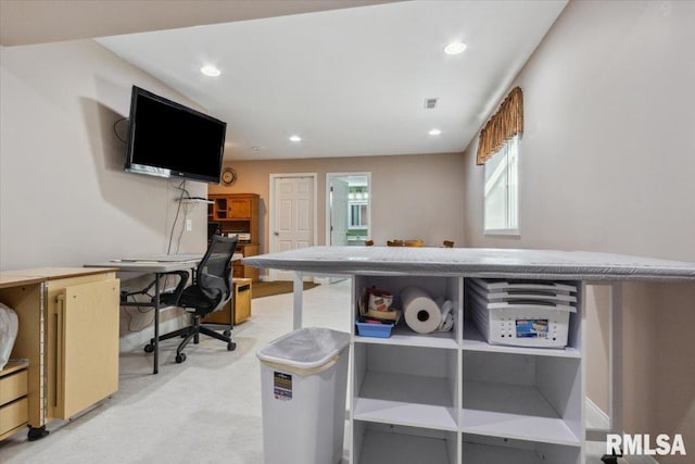 2512 Stonehenge Ct Unit 7Ashv, Peoria, IL 61615 - office space with light carpet and recessed lighting