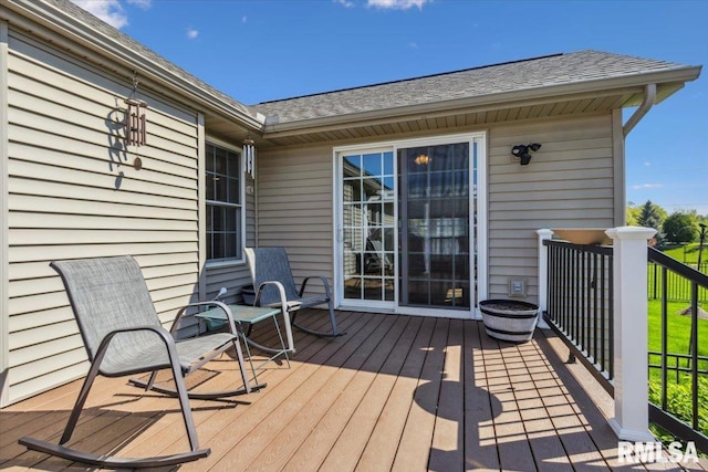 2512 Stonehenge Ct Unit 7Ashv, Peoria, IL 61615 - view of deck