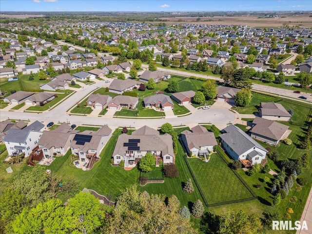2512 Stonehenge Ct Unit 7Ashv, Peoria, IL 61615 - aerial view of property and surrounding area with nearby suburban area
