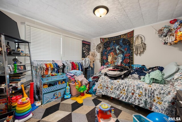106 Ernest St Unit A & B, Washington, IL 61571 - bedroom with ornamental molding