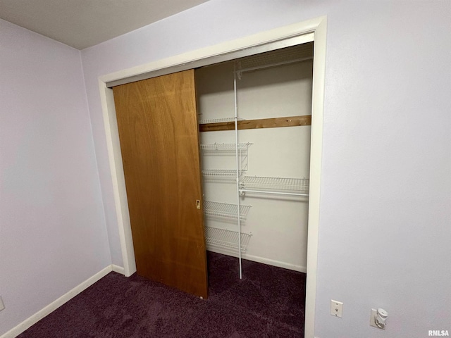 view of closet