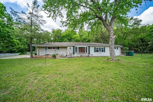 1425 N Vaughn Ave, West Peoria, IL 61604 - view of ranch-style home