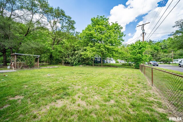 1425 N Vaughn Ave, West Peoria, IL 61604 - view of yard