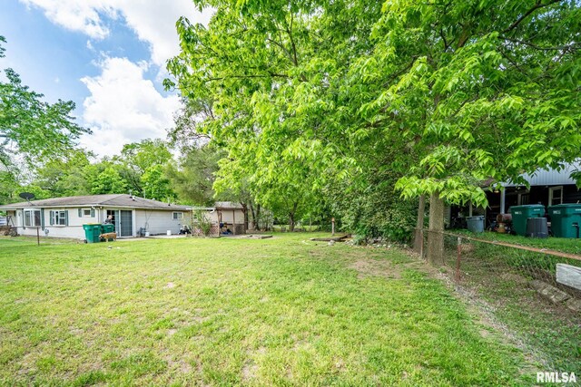 1425 N Vaughn Ave, West Peoria, IL 61604 - view of yard