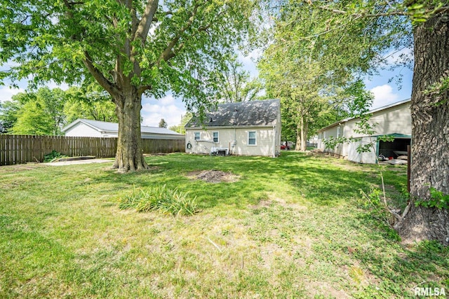 304 Meyers St, South Pekin, IL 61564 - view of yard featuring central air condition unit