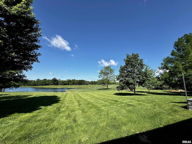 6 Marty Ln, Macomb, IL 61455 - view of green lawn with a water view