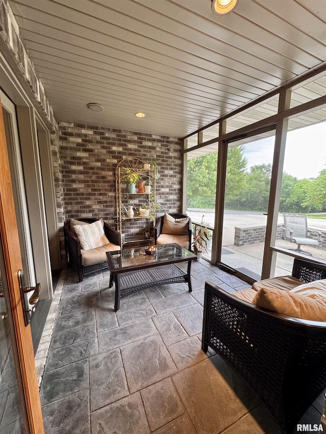 6 Marty Ln, Macomb, IL 61455 - sunroom with healthy amount of natural light and an outdoor hangout area