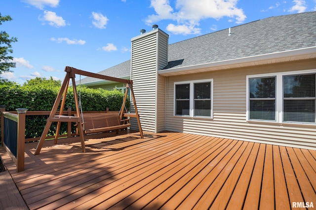 view of deck