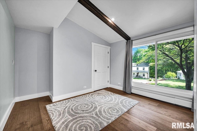 153 Spring Creek Ter, East Peoria, IL 61611 - unfurnished room with wood finished floors and a baseboard radiator