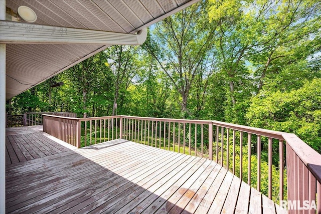 153 Spring Creek Ter, East Peoria, IL 61611 - view of wooden deck