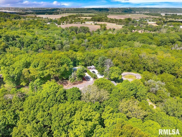 153 Spring Creek Ter, East Peoria, IL 61611 - view of property location featuring a heavily wooded area