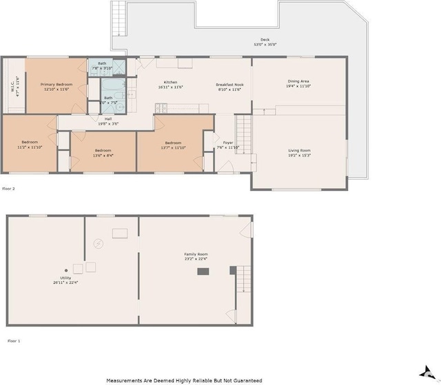 153 Spring Creek Ter, East Peoria, IL 61611 - view of floor plan / room layout