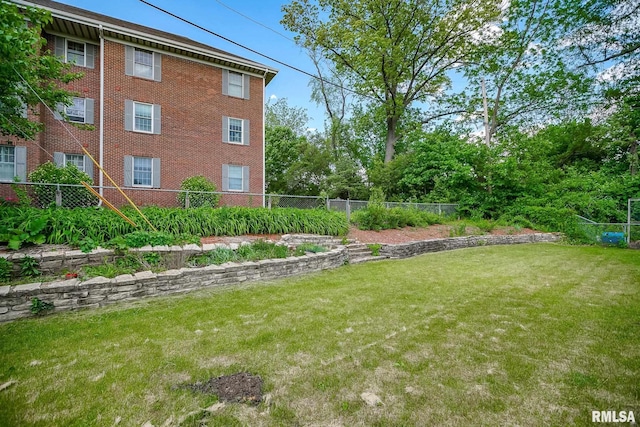 view of yard