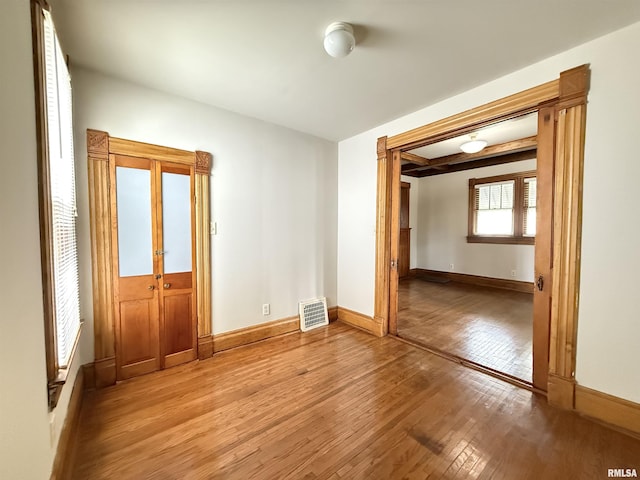 844 Walnut Rd, La Salle, IL 61354 - unfurnished bedroom featuring light wood finished floors and baseboards