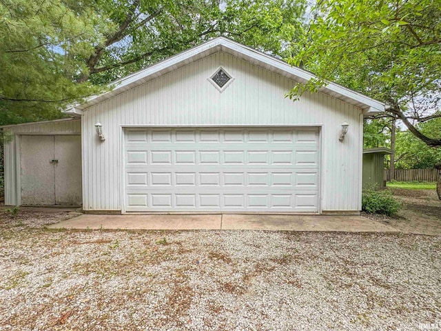 6006 N Big Hollow Rd, Peoria, IL 61615 - view of detached garage