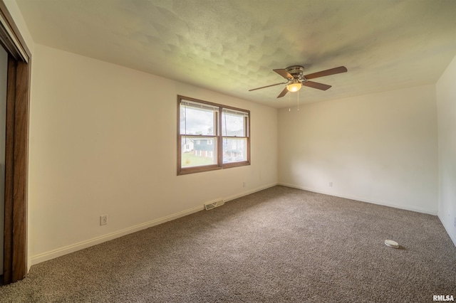 2706 W Millbrook Ct, Peoria, IL 61615 - unfurnished bedroom featuring carpet flooring, baseboards, a closet, and a ceiling fan