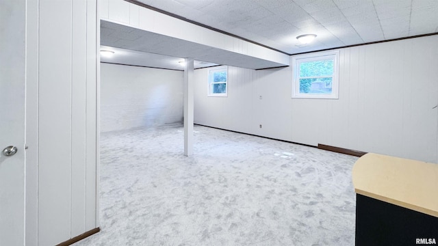 7409 N Piccadilly Pl, Peoria, IL 61614 - basement with carpet