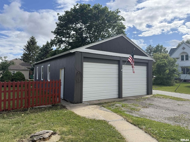 130 E Maple St, Roseville, IL 61473 - view of detached garage